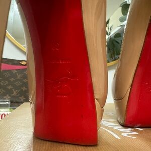 Christian Louboutin | Shoes | Christian Louboutin Lady Peep 2 Heels In